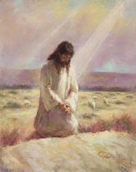  - Jesus praying